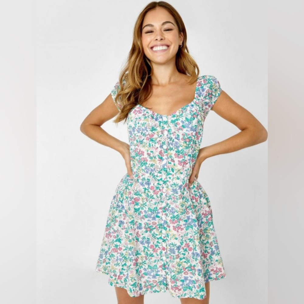 Jack Wills - Jennie Mini Floral Dress
